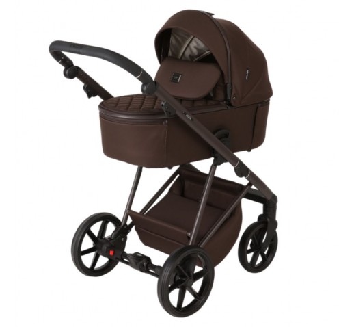 Carucior 3 in 1 Delta Natura Collection Adamex Coffee cu scoica